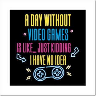 Gaming Gamer Video Games Posters and Art